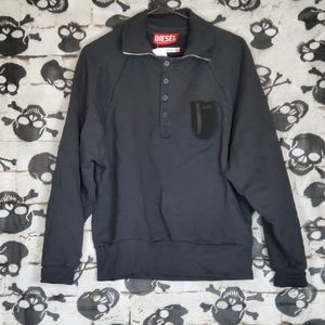 DIESEL PULL OVER SWEATSHIRT